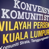 Konvensyen komuniti strata, Wilayah Persekutuan, Kuala Lumpur